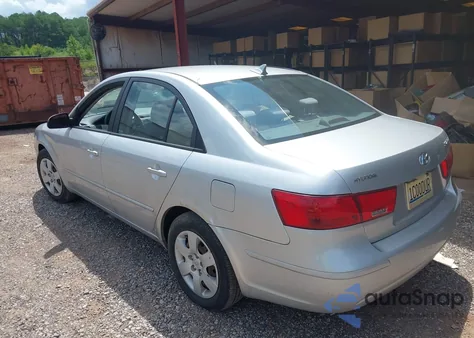 2009 Hyundai Sonata Gls from USA, damaged, VIN 5NPET46C39H496563